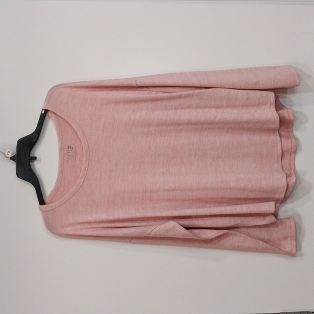 Time and Tru pink Heathered long sleeve top Size 2XG (20)
